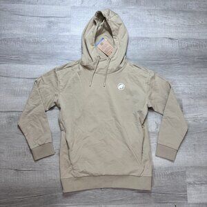 NEW Mammut ML Hoody Womens Original Savannah Beige Sz Small Pullover Sweatshirt